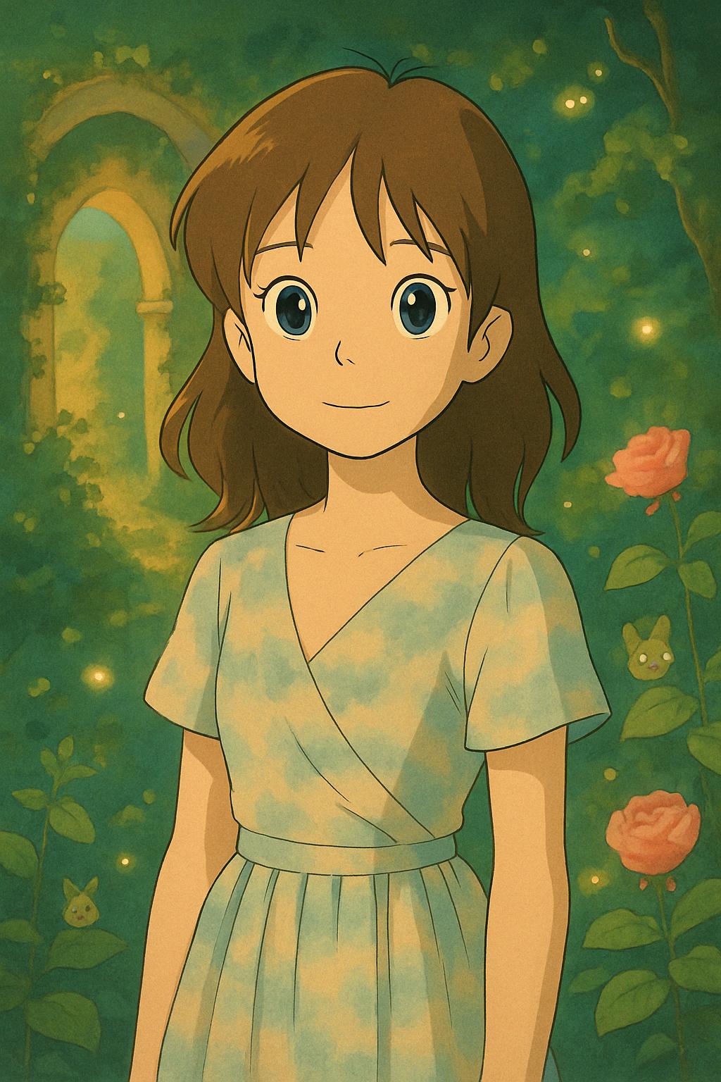 Ghibli style transformation - portrait