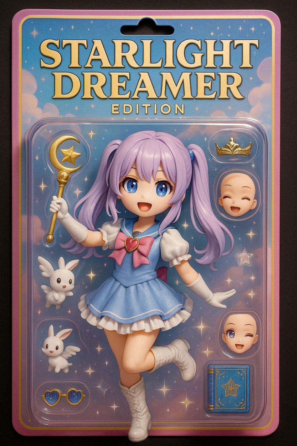 AI Figure Generator Showcase: Magical Anime Figure Collectible